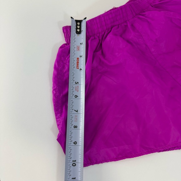 Vintage M.J. Soffe Pink Nylon Running Shorts XS USA Made Athletic Gym - Picture 3 of 8